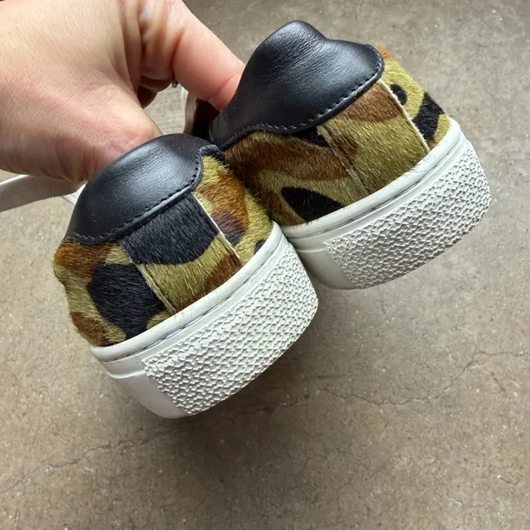 Veronica Beard Pony Hair Sneakers - Picture 3 of 5